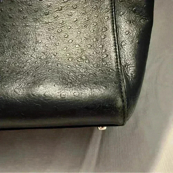 Kate Spade Cowhide Deep Bluish Black Large Handbag - Picture 7 of 16